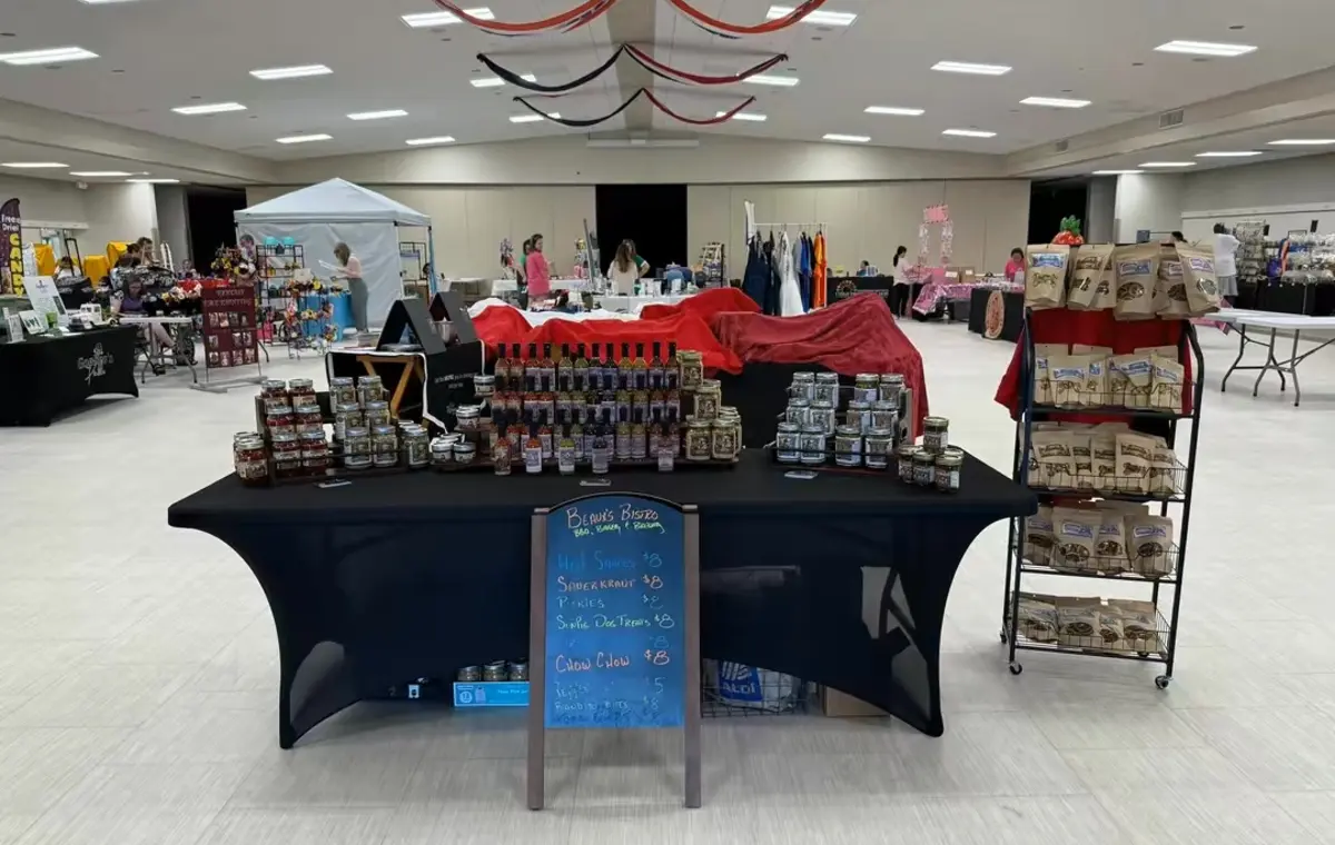Beaux's Bistro booth at Taste of America