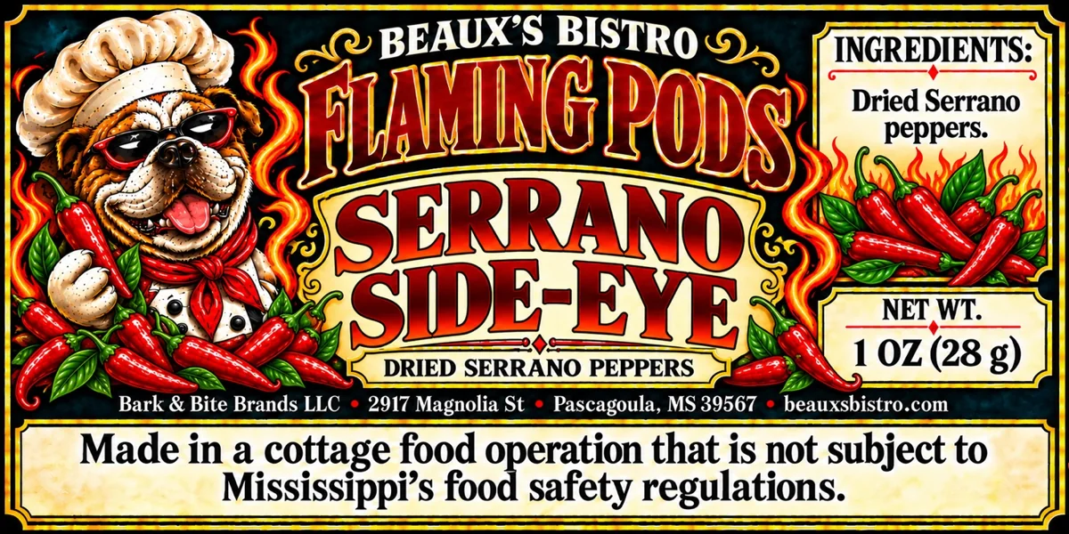 Serrano Side-Eye product photo