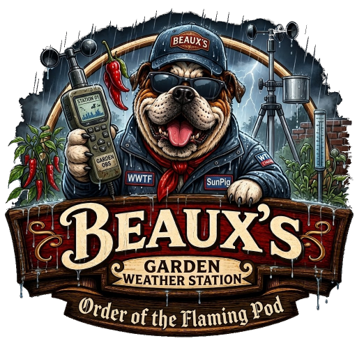 Beaux's Garden Weather Station